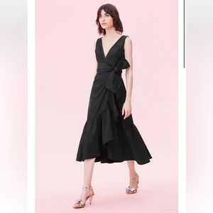 NWT REBECCA TAYLOR Taffeta Bow Dress